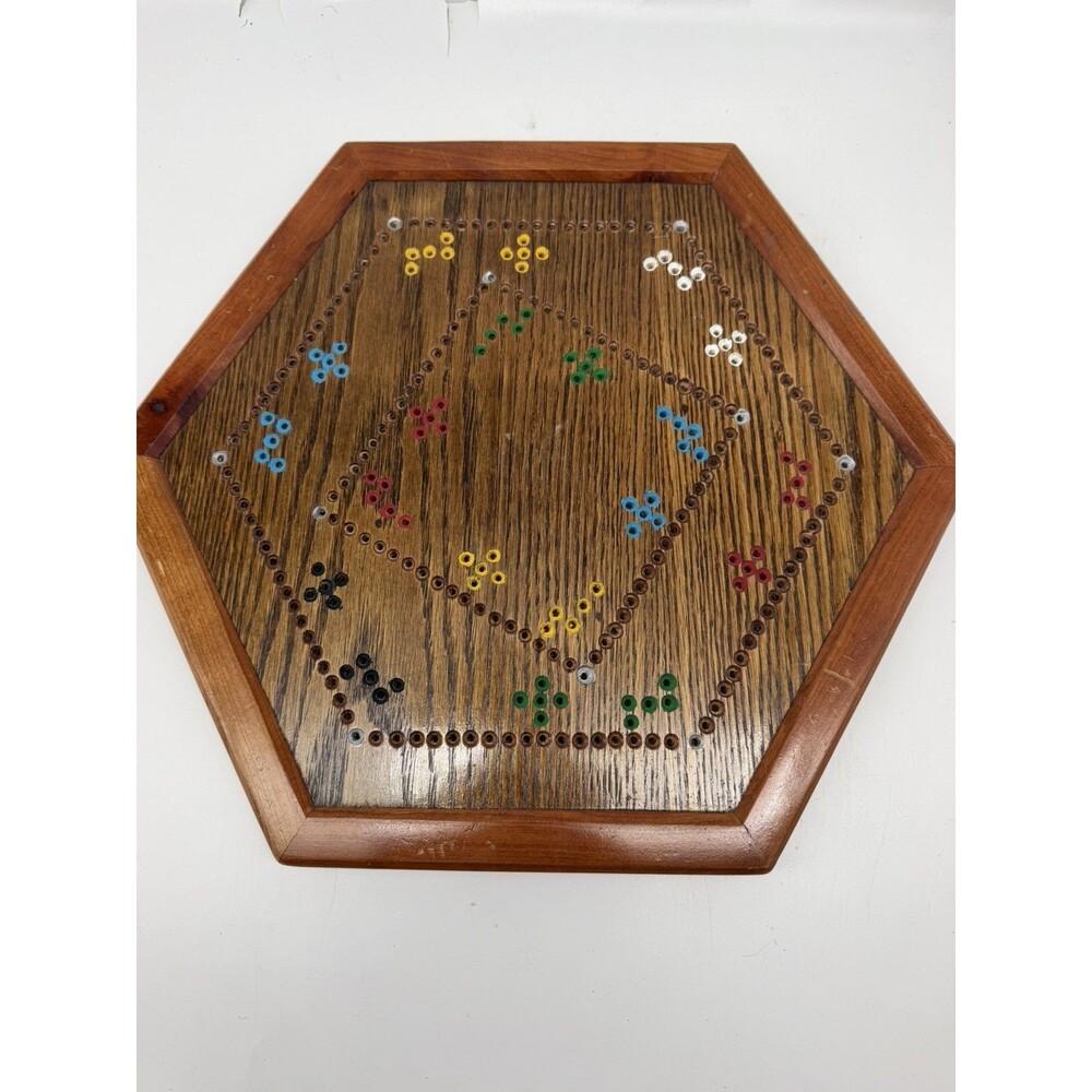 Deluxe Jokers Hand Crafted Carbles Board Game. 4 or 6 Player
